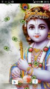 Lord Krishna Live Wallpaper screenshot 1