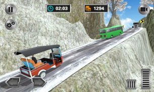 Tuk Tuk Driving Simulator 3D - Hill Drive Sim 2018 screenshot 1