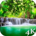 Waterfalls 4K Live Wallpaper Icon