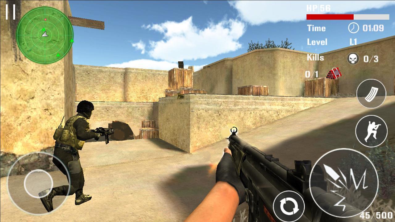 пушки стрелять удар 3D-FPS - Загрузить APK для Android | Aptoide