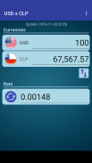 Dólar USA x Peso chileno screenshot 1