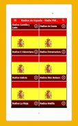 Radios de España - Radio FM España + Radio España screenshot 0