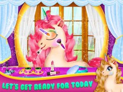 My Little Unicorn Care and Makeup - Pet Pony Care screenshot 0