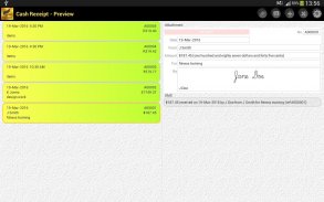 Cash Receipt screenshot 10