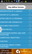 C Language learning Tutorial screenshot 1