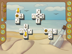 Mahjong en tema del pirata screenshot 3