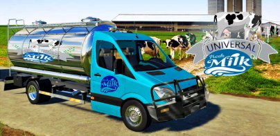 Milk Van Cow Milk Delivery Sim