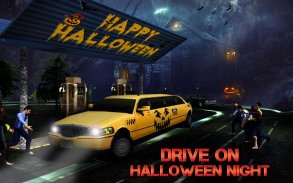 Halloween Nacht Taxi Fahrer 3D screenshot 6