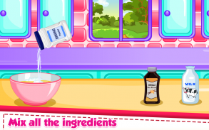 Rainbow Ice Cream Cooking screenshot 3