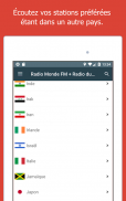 Radio Monde FM + Radio du Monde Gratuite - Musique screenshot 10