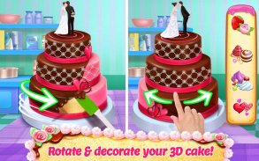 Real Cake Maker 3D Bakery screenshot 0