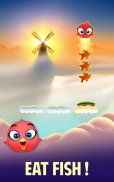 Bird Bounce: Angry Cute Birds Jumping game screenshot 0