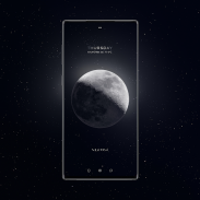 SPINNING MOON theme for KLWP screenshot 1