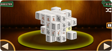 Mahjong 3D Cube 2024 screenshot 2