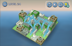 Flow Water 3D Puzzle - fonte agua quebra-cabeças screenshot 3