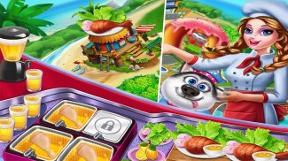 宠物咖啡馆-动物餐厅疯狂烹饪游戏 screenshot 9