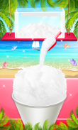 Snowcone Maker: Yummy Shaved Ice Unicorn Snow Cone screenshot 1