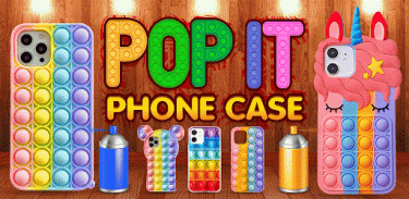Pop it Telefon Kılıfı Diy 3D screenshot 1