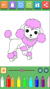 Paw Dog Coloring Book screenshot 2