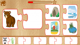 Animal Matching Puzzle for Kids-Name,Food,Home,Mom screenshot 11