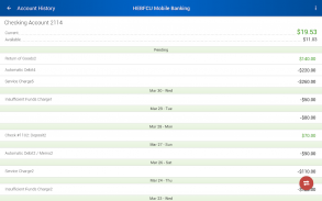 HEBFCU Mobile Banking screenshot 7