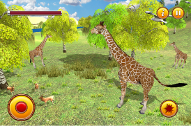 Giraffe Family Life Jungle Sim screenshot 13