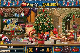 Challenge #168 Golden Christmas Free Hidden Object screenshot 3