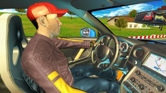 Extreme Car Driving Sim : Traffic Racer on Highway screenshot 5