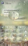 Rain GO Keyboard Theme &Emoji screenshot 3