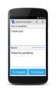 Dizionario traduttore somalo screenshot 0