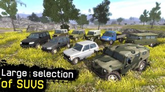 4x4 Russian SUVs Off-Road Saga screenshot 1