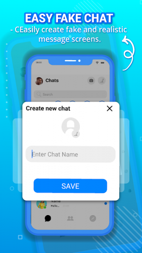 Chat messenger fake Fake Video