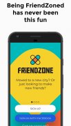 FriendZone - Hacer amigos según tus intereses. screenshot 1
