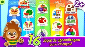 Funny Food! Educação infantil Jogos para crianças - Baixar APK