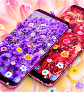 Summer flowers live wallpaper screenshot 1