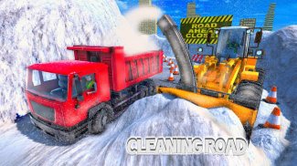 Snow Excavator 3d Construction screenshot 3