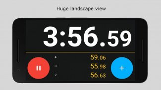 Stopwatch 2 Advanced lap timer screenshot 4