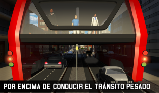 Elevada autobús Simulador 3D: Futuristic Bus 2018 screenshot 17