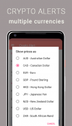 Crypto Price Alert: Cryptocurrency Alerts screenshot 1