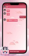 BTS Messenger : Chat Simulator screenshot 1