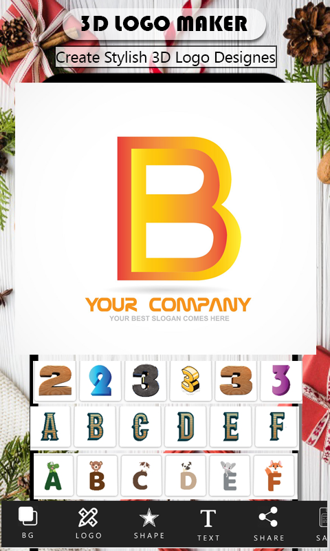 Download 3d Logo Maker 3d Logo Designer 1 7 1 Download Android Apk Aptoide PSD Mockup Templates