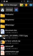 SD File Manager screenshot 0