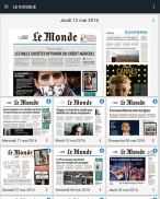 Journal Le Monde screenshot 0