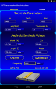 RF Transmission Line Calc screenshot 4