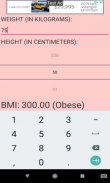 BODY MASS INDEX Calculator - BMI CALCULATOR - WEIGHT & HEIGHT ANALYZE screenshot 0