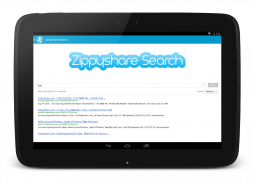 Zippyshare Search and Download screenshot 2