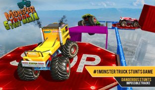 US Monster Truck Driving: Impossible Truck Stunts screenshot 6