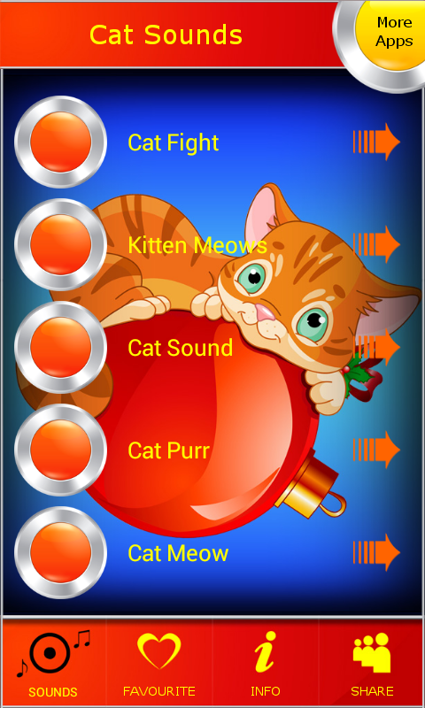 Cat Meow Sounds Kitten Meowing for Android - Free App Download