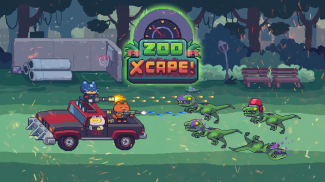 Cat Gunner: Super Force (Pixel Zombie Shooter) screenshot 4