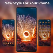 Spark theme | flame natural earth mountain light screenshot 1